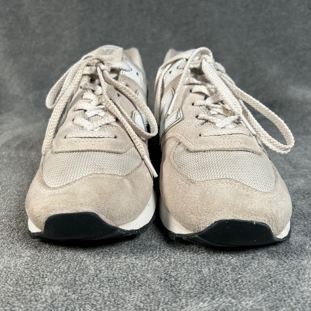 New Balance 574 Classic Mens 8.5 D Gray Angora Incense Suede Sneakers ML574EVW - Picture 3 of 12